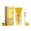 Kurkuma Kollagen Peeling Maske Nähren Straffen Feuchtigkeit Spenden Reparieren Peeling Gesichtsmaske mit Spatel 75g