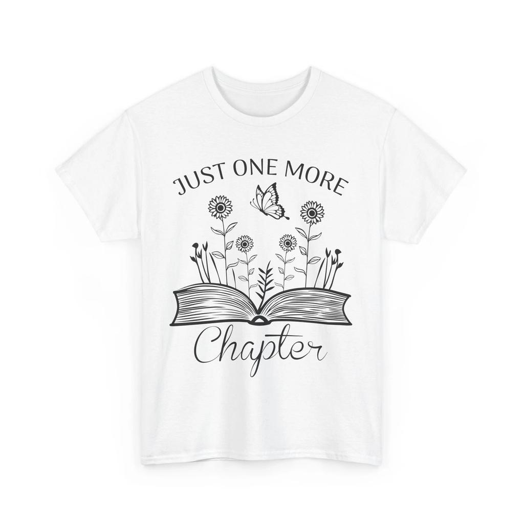 Book T-Shirt | Booktrovert T-Shirt | Just One More Chapter Shirt