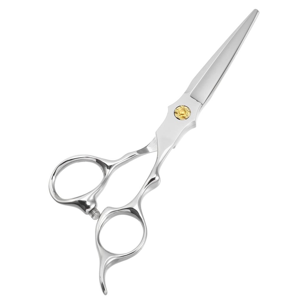VOCOSTE Hair Scissors Hair Cutting Scissors Barber Scissors Premium Stainless Steel Razor Silver Tone