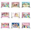 Frozen Background Decoration Banner For Festive Events With Cartoon Design For Party Decor