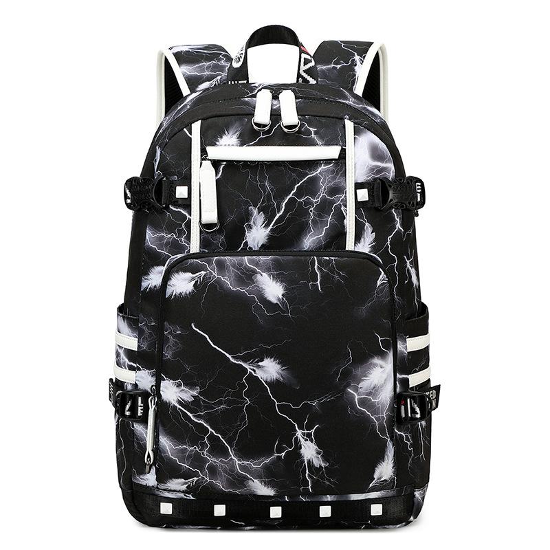 

Large Capacity School Backpack for Middle and High School Students Teenager Boys Bookbag College Laptop Backpack Men Travel Bag серый