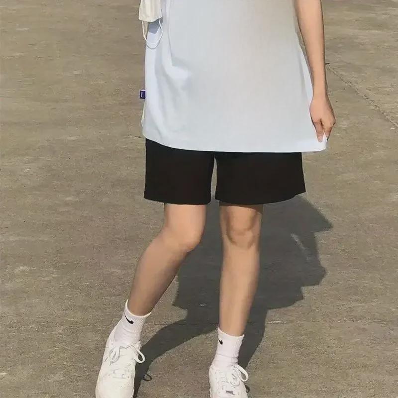 Men's Trendy Embroidered Basketball Shorts - Summer Loose Fit Casual Sports Shorts