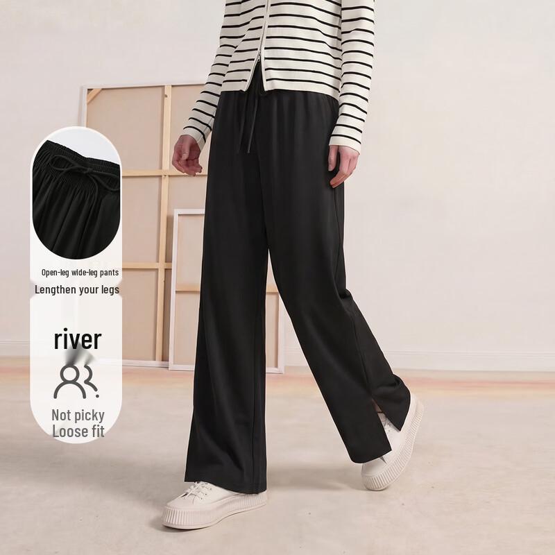 FivePlus Petite Women s Relaxed Wide-Leg Casual Pants XL