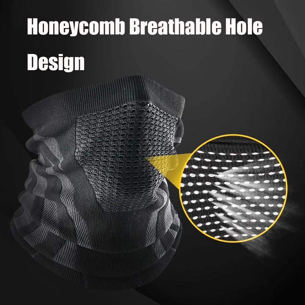 1PC Unisex Winter Breathable Warm Ski Mask Bike Motorcycle Half Face Mask Scarf Outdoor Sports Running Hiking Cycling MASK