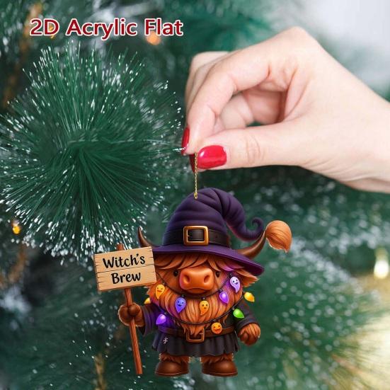 Advent Calendar 2025 Advent Calendar with 24 Acrylic Charms Pumpkin