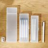 Stationery Box Simple Plastic Pen Storage Case Practical Large Capacity Pen Holder Multifunctional Translucent Pencil Case School Office