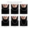 Baby Pearl Necklace Earrings Set 5mm Grand Premium Pearl White Silver Gold Earrings [VOTRE COUTURE] (K10 (White Gold), 35cm)