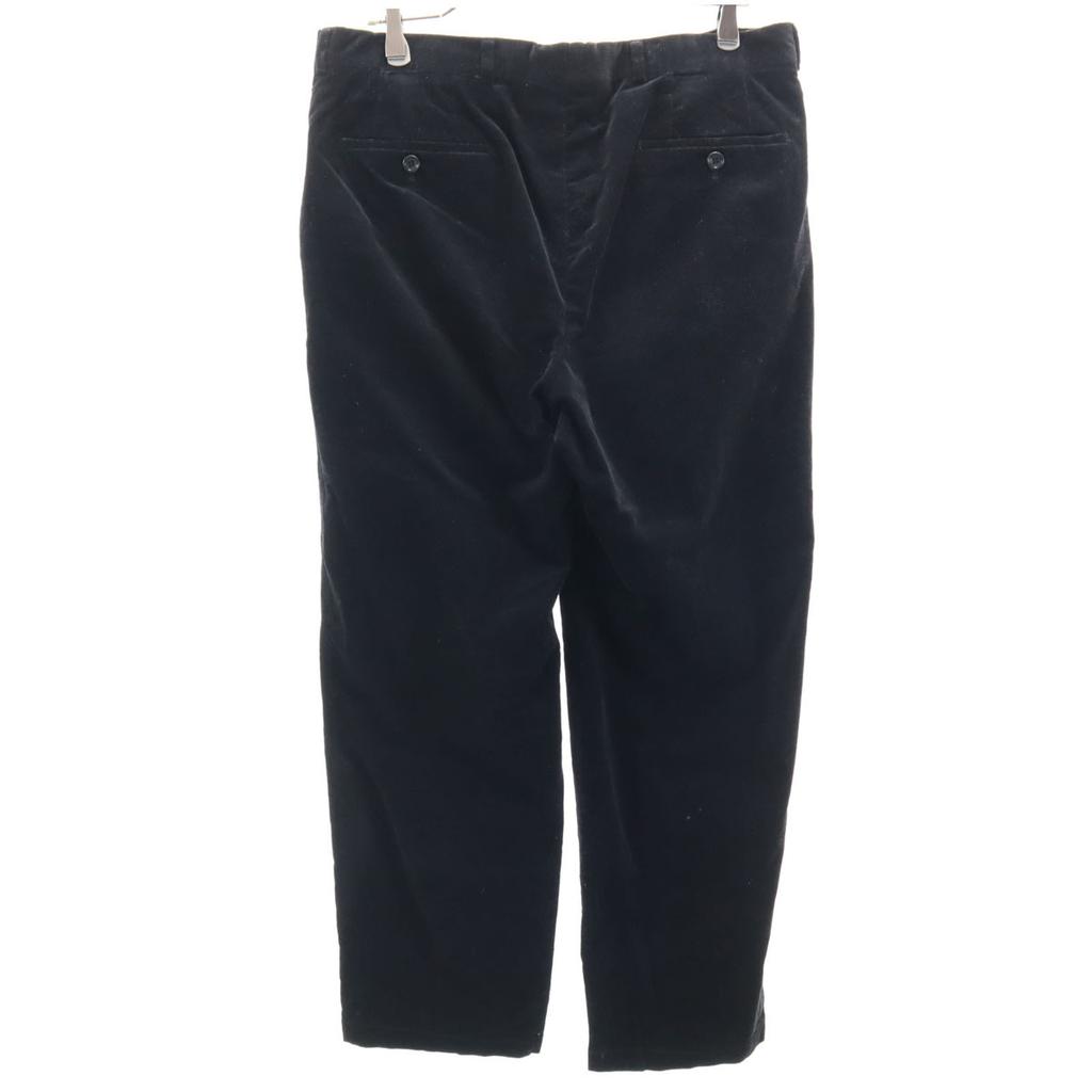 Armani Collezioni Made In Portugal Corduroy Pants 50 Black Men's Used