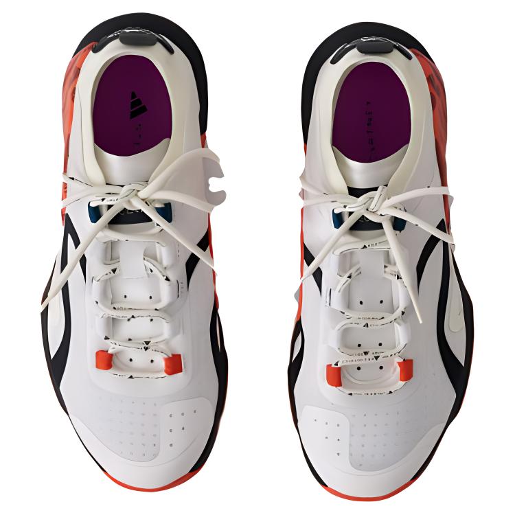 Adidas Stella McCartney X  Dropset Leopard Women Sneakers White Off-White Active-Orange IG1142