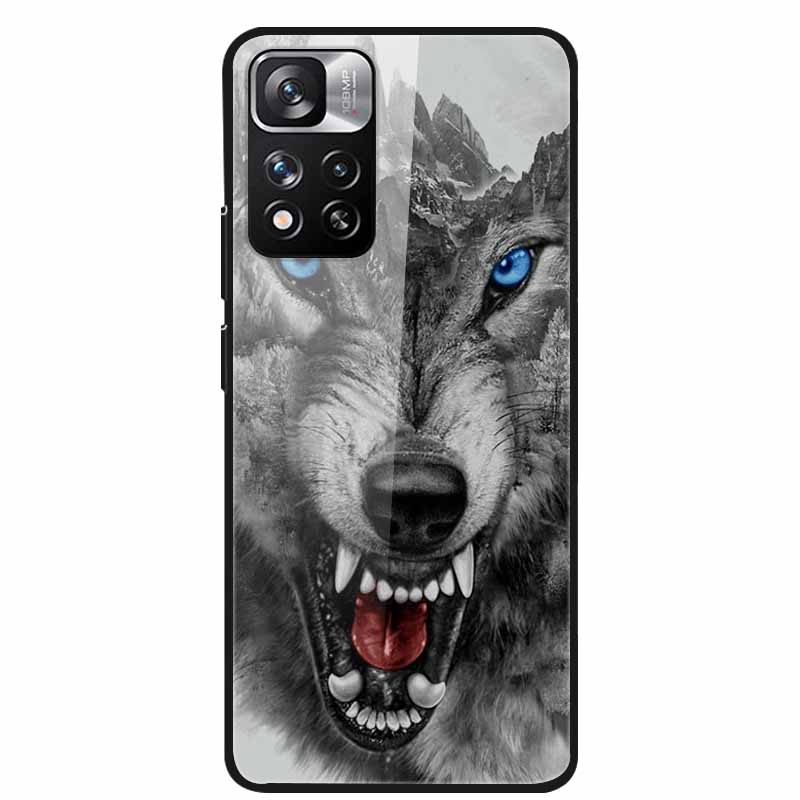 Tempered Glass Case For Xiaomi Redmi Note 11 Pro+ 5G Cover Hard Protective Funda for Redmi Note 11 Pro Plus 5G Luxury 6.67 Inch