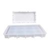 Sturdy Rectangular Silicone Mould For Crafting Resin Dishes And Holders