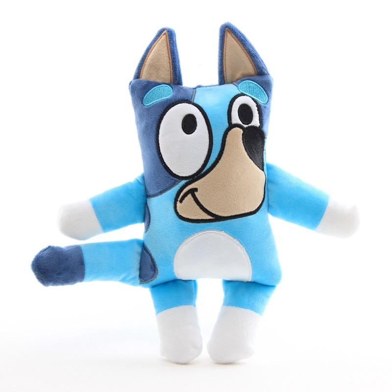 

Мультяшный Телевизор Азбука Блуи Бинго Собака Мягкая Плюшевая Кукла Набивная Игрушка 30см Подарок Детям синий