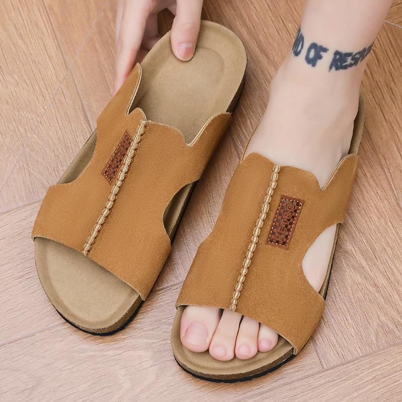 Fashion Large Size Multi-color Casual Fashionable Comfortable and Versatile Men's Slippers Maleoutdoors  and Outdoor Slippers Casual