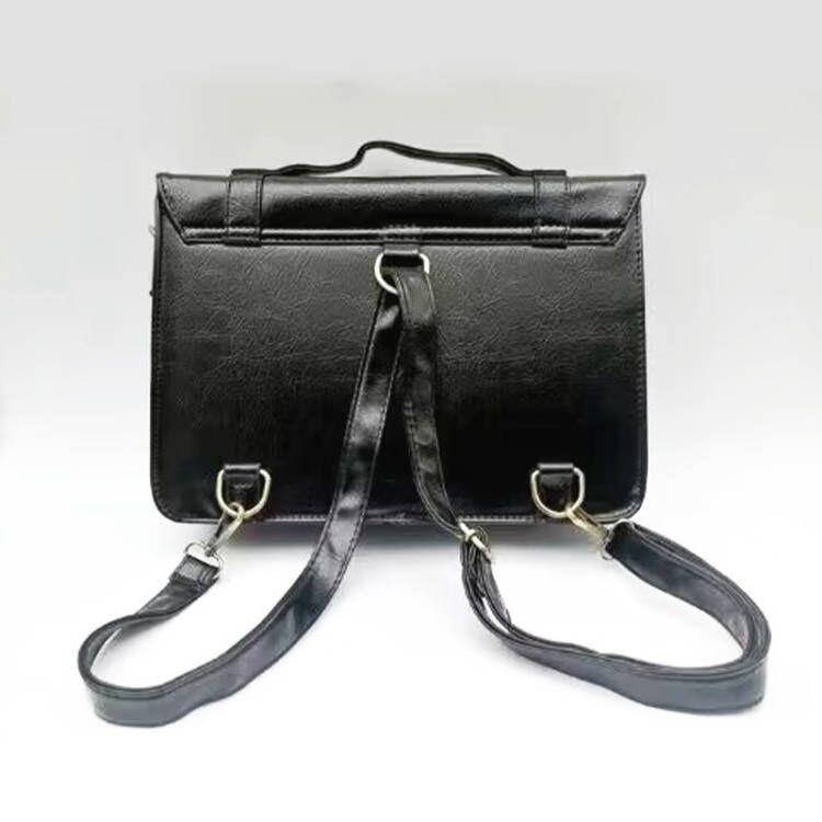 Vintage vosková hovězí kůže crossbody kožená taška na mobil se dvěma zipy