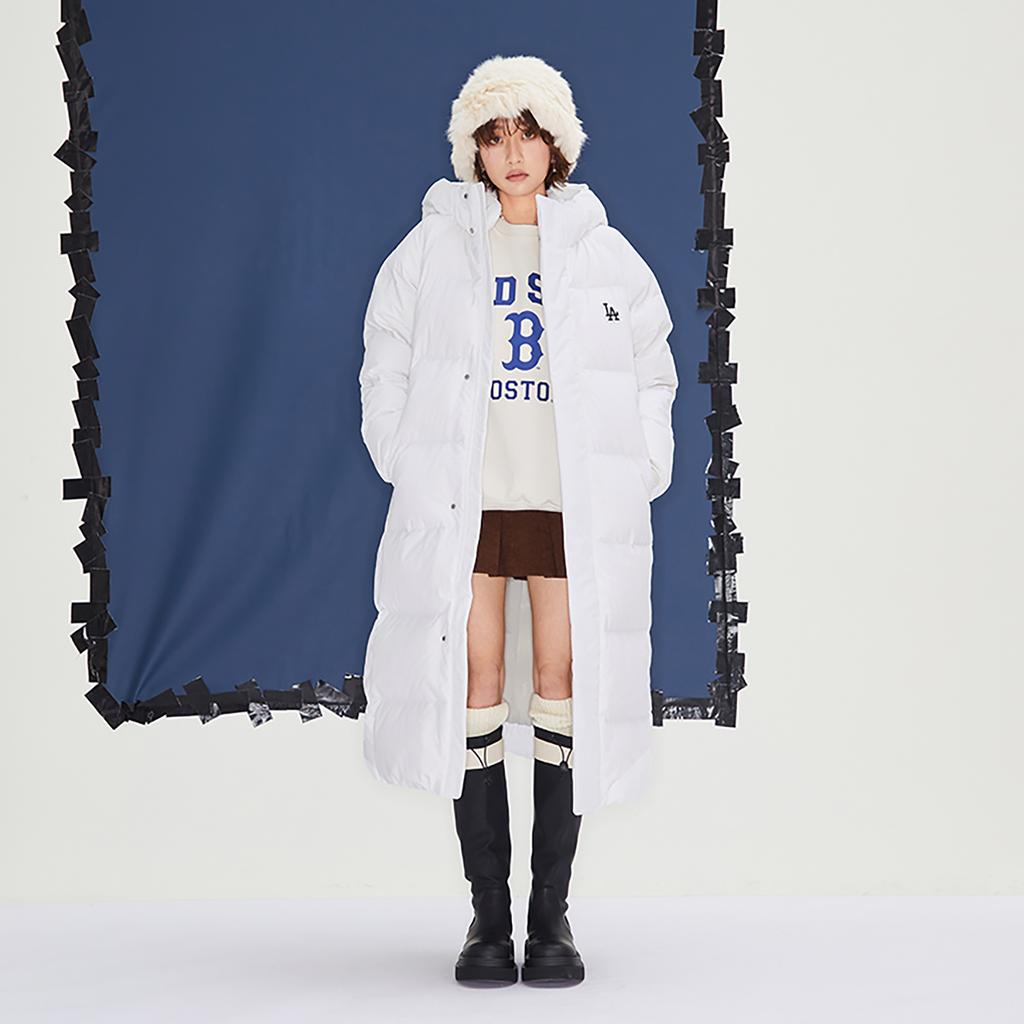 New MLB Los Angeles Dodgers Down Jackets Unisex Ecru 3ADJB1436-07WHS