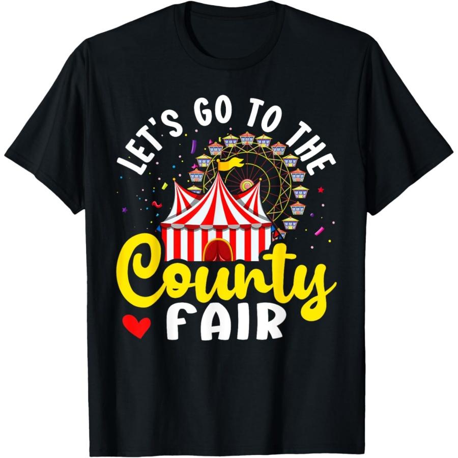 County Fair_ Let s Go To The County Fair T-Shirt(1) XXXXXL чёрный