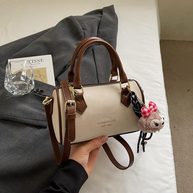 Leopard Print Retro Small Bag Women's New Trendy Fashion Versatile Shoulder Messenger Bag Hand Pillow Bag