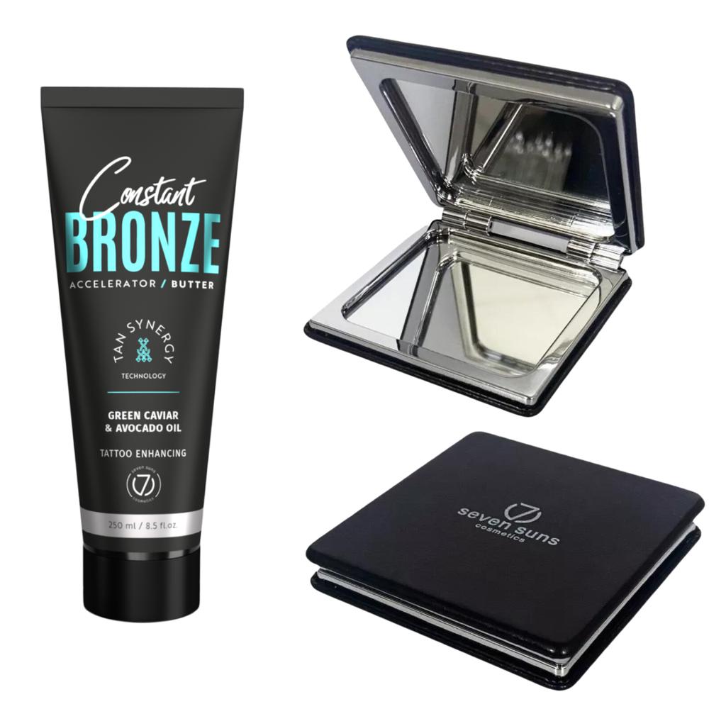 7suns Constant Bronze Accelerator Butter 250ml + Free Double Mirror