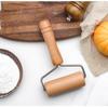 Beech Wood Double-Ended Rolling Pin for Dough, Dumplings & Baking