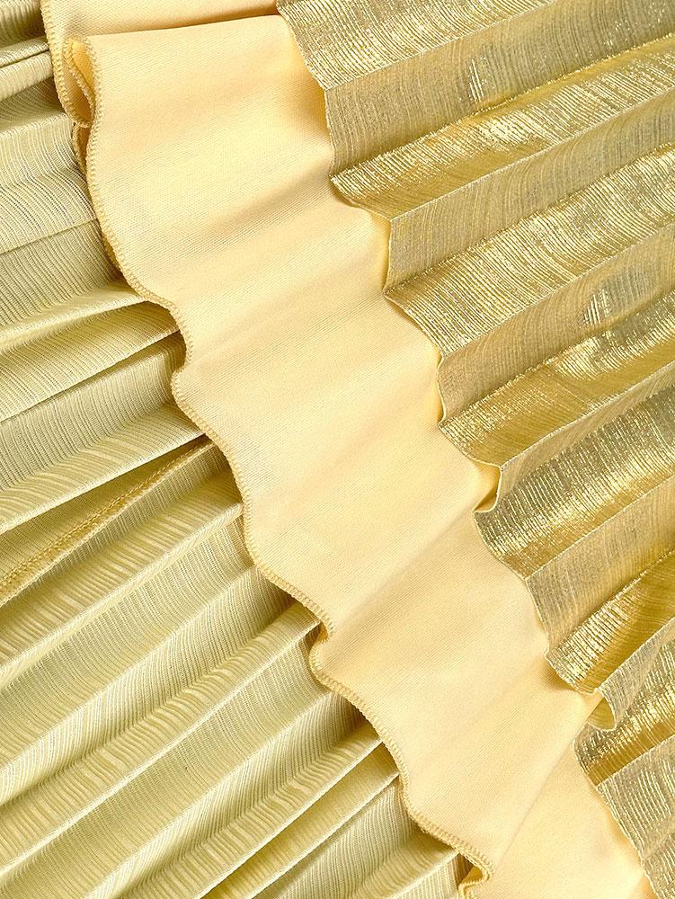 Women Elegant Long Dress Pleated One Shoulder Diagonal Collar A line Classy Shiny Party Event Robe African Female Wedding Guest