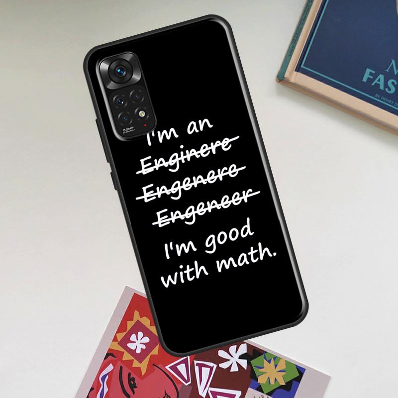 Physics Science Maths Formula Case For Xiaomi Redmi Note 13 Pro 14 Pro 12 11 9 10 10S 11S 12S Redmi 14C 13C 10C 12C Cover
