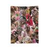 Funny Monkey Cartoon Blanket Multi-size Soft and Lightweight  Throw Blankets for Couch Sofa and Bed