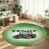 Fendt Printed Round Crystal Velvet Rug Soft Non Slip Floor Carpet For Bedroom Holiday Gift