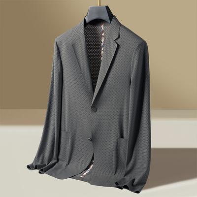 Casual Sunscreen Suit Spring and Summer New Business Light Single Suit Men's Jacket