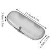 Transparent Glasses Case Plastic Glasses Storage Box Simple Portable  Students Glasses Cover Flat Mirror Myopia Sunglasses Case