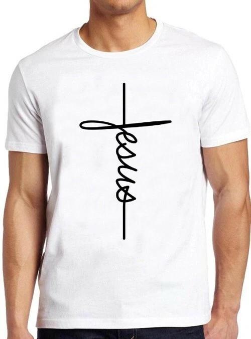 Jesus Christian Religious Signature Cross Love Cool Gift Tee T Shirt M189 XXXXL