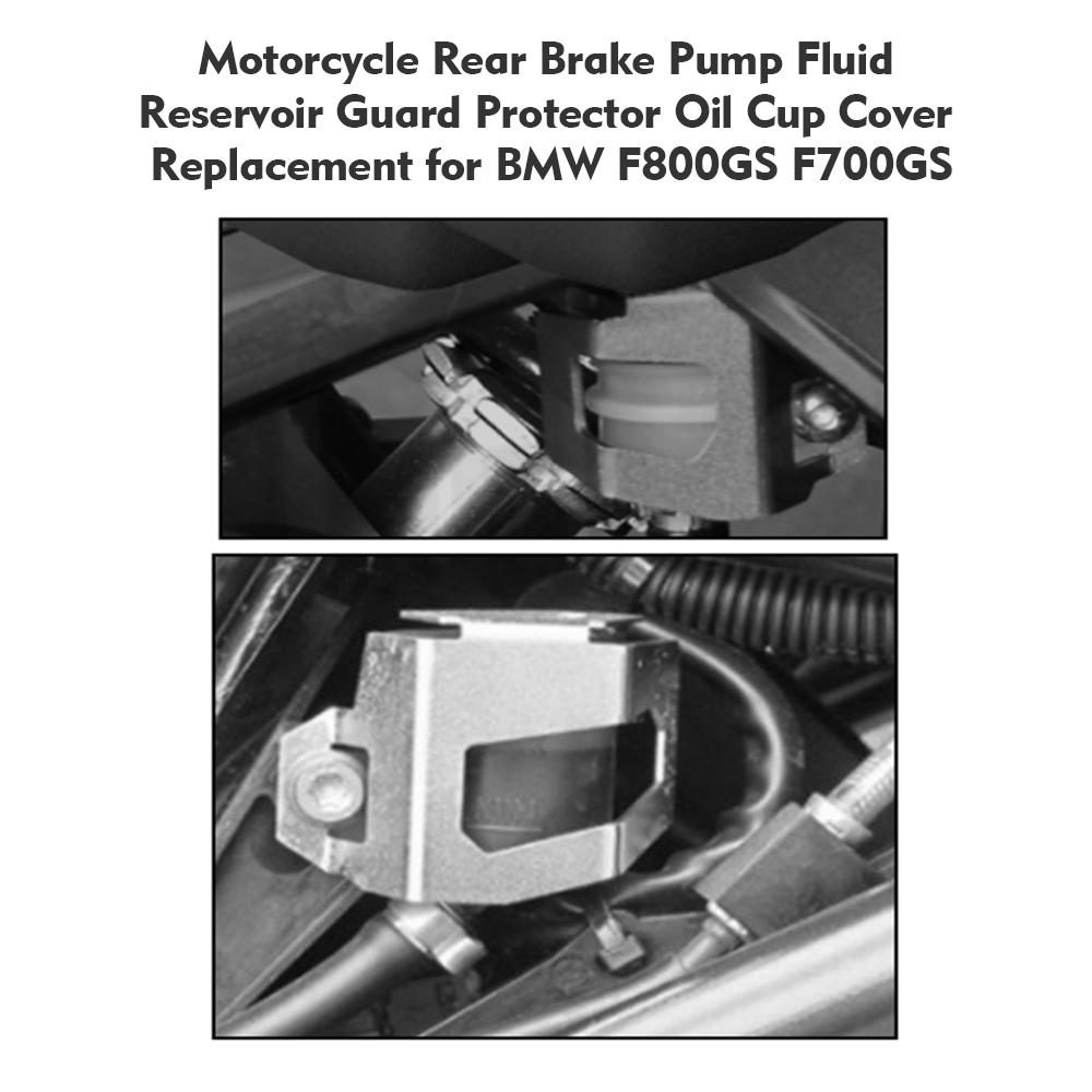 

Мотоцикл Задний тормозной насос Жидкость Резервуар Ограждение Протектор Масляная чашка Замена крышки для BMW F800GS