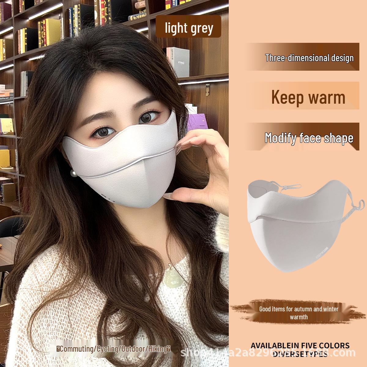 

JCK 5D Warm Winter Face Mask - Windproof, Cold-Resistant, Breathable Mask for Women, Ideal for Outdoor Cycling