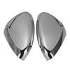 2Pcs Chrome Car Side Rearview Mirror Cover Trim For 2008 Side Door Wing Cover Replacement Parts Accessories