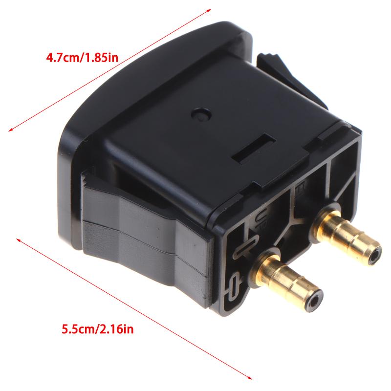 

1 PCS Black Electric Manual Paddle Valve Truck Control Truck Air Pump Control Switch Air Spring Switch чорний