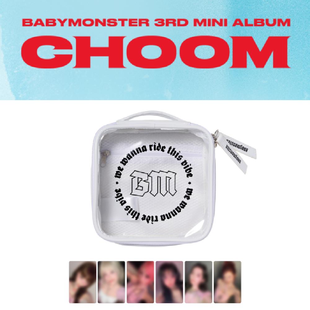 Многофункциональная сумка-косметичка BABYMONSTER CHOOM из ПВХ