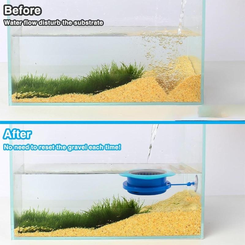 Verstellbarer Aquarien Wasserfluss Diffusor Langlebigkeit Wasserfluss Regler Für Sichere Und Effiziente Wasserwechsel