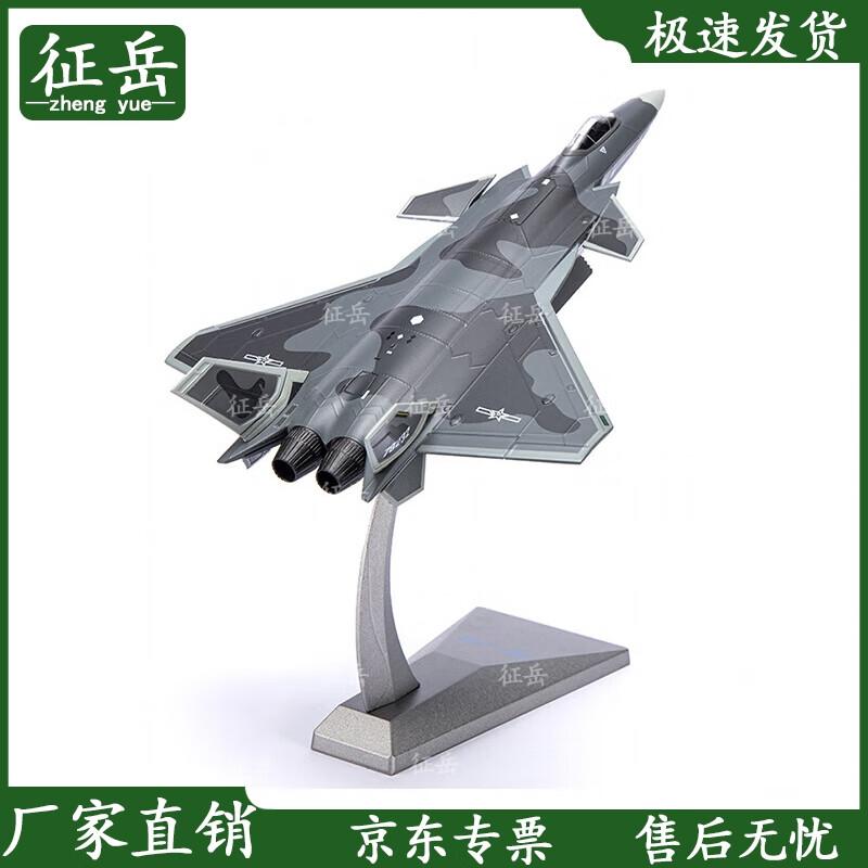 J-20 Stealth Fighter Jet Scale Model