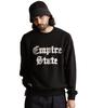 Schott NYC EMPIRE STATE CREW SWEAT 782-3232017 Men's L 010 Black