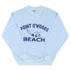 Wild Donkey Unisex Sweatshirt Fg Point Vintage Light Blue