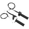 7 8in Throttle Brake Handle Cable Kit Black Matte Texture Replacement for 50cc 90cc 110cc 125c 4 Stroke Dirt Bike