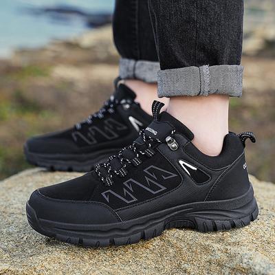 Large Size 48 Men's Hiking Shoes Outdoor Casual Sports Waterproof and Non-slip Camping Hiking Wear-Resistant Climbing Trekking