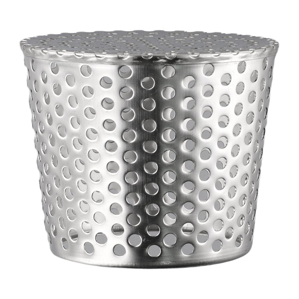 1pcs Rooftop Floor Drain Cover Stainless Steel Anti Blocking For Drainage Outdoor Tools Side Circular Hole Drain Screen Strainer