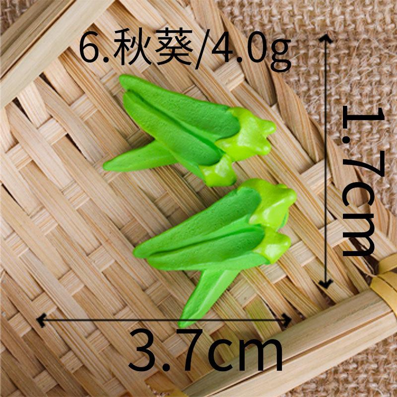Creative Imitation of Real Food Play Vegetable Doll House Landscape Decoration Accessories Miniatures