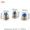 16mm Screw Foot Waterproof Metal Push Button Switch Self-reset Power Switch
