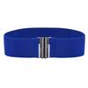 Fashion Lady Wide Belts Women Wide Elastic Belt Buckle Waist Dress Stretch