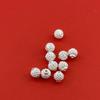 Handmade 999 Sterling Silver Hollow Round Bead Bracelet/Necklace Spacer Beads Jewelry