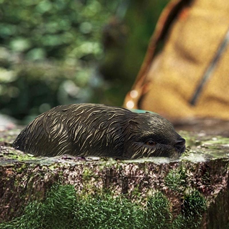 Floating Resins Beavers Decoration Handcrafted Resins Beavers Statues For Garden Pond Pool Outdoor Ornament