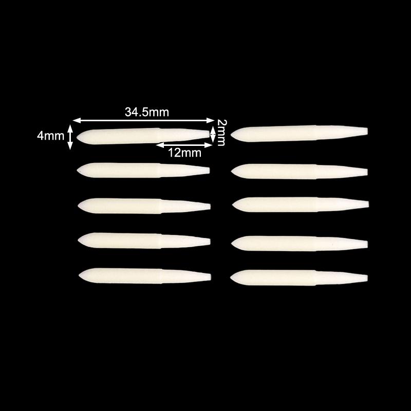 10Pcs Replacement Cores For Acrylic Marker Pen Tips Soft Dual Tips Kids Painting Diy Art Stationery School Supplies