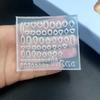 Smooth Surfaces Silicone Gems Molds Crafting Moulds Suitable for Effortless Nail Art Projects and Additional Crafts