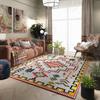 Bohemian Carpets for Living Room Moroccan Large Area Rugs Non-slip Floor Mat Home Decor Persian Lounge Rug